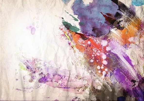 Soyut 45 - Kanvas Tablo - Resim 2