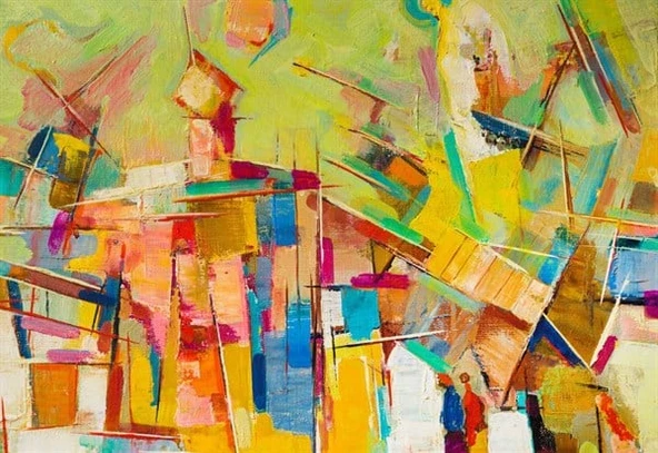 Soyut 37 - Kanvas Tablo ürün görseli 1