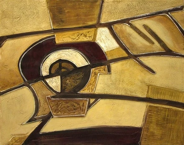 Soyut 8 - Kanvas Tablo - Resim 2