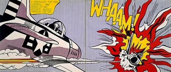 Whaam! - Kanvas Tablo - Resim 2