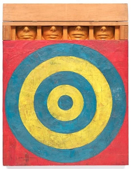 Dört Yüzlü Hedef - Kanvas Tablo - Resim 2