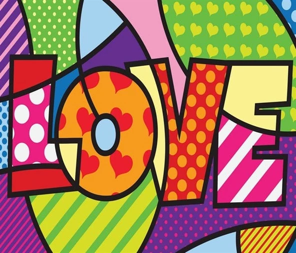 Love - Kanvas Tablo ürün görseli