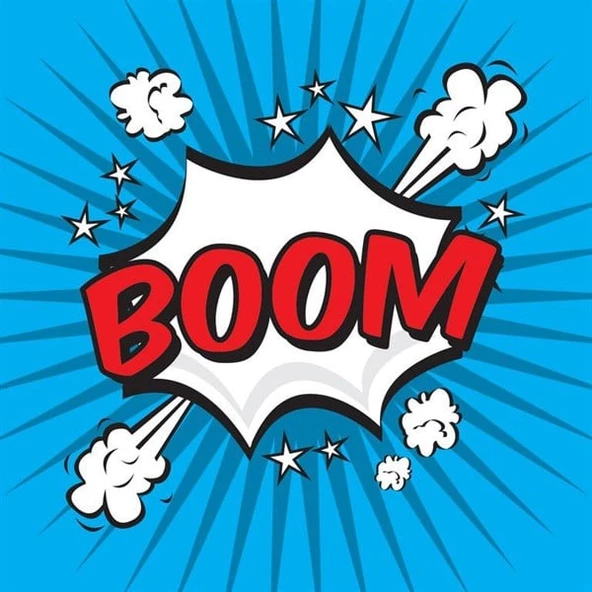 Boom - Kanvas Tablo