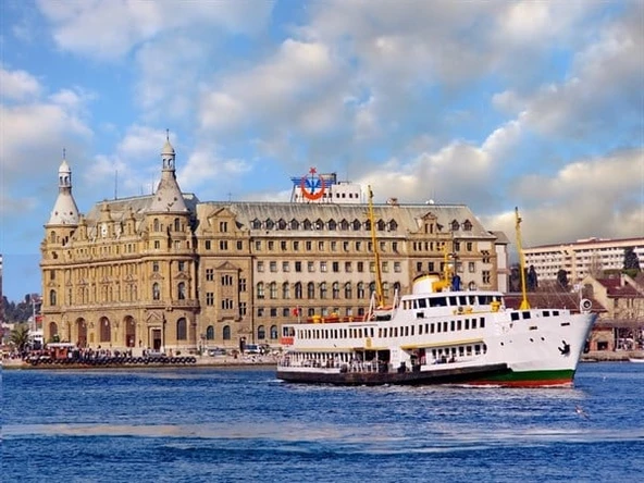 Haydarpaşa Tren Garı - Kanvas Tablo