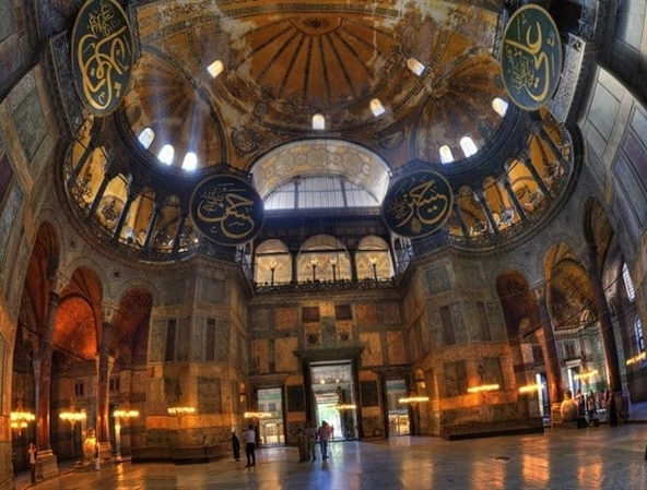 Ayasofya - Kanvas Tablo - Resim 2