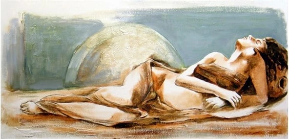 Kahverengi Güzellik - Kanvas Tablo - Resim 2