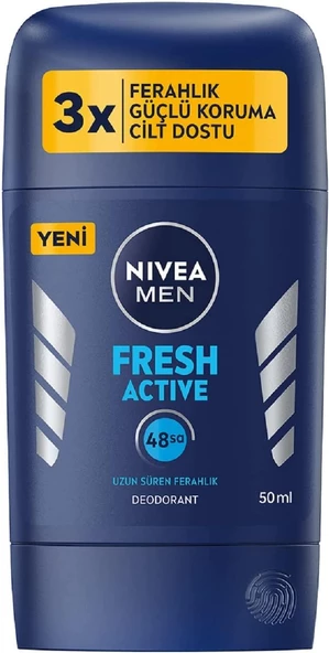 Nivea Stick 50 Ml Erkek - Fresh Active