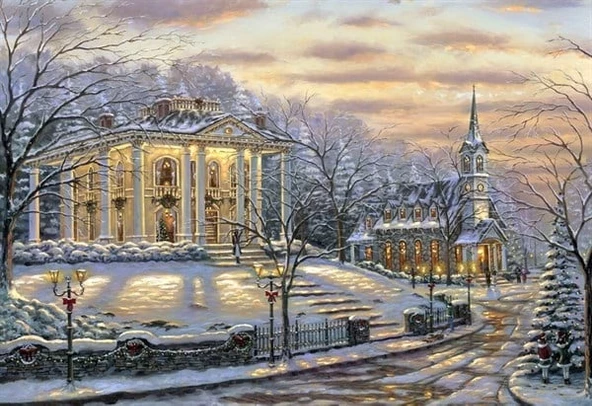 Noel Sevinci - Kanvas Tablo - Resim 2