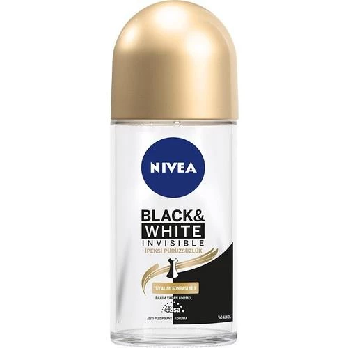 Nivea Roll-On 50 Ml Kadın - Black & White İpeksi Pürüzsüzlük