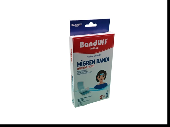Banduff Migren Bandı 3 Adet