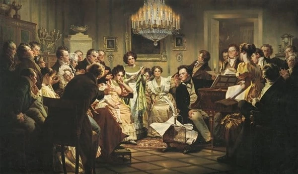 Schubertiade - Kanvas Tablo - Resim 2