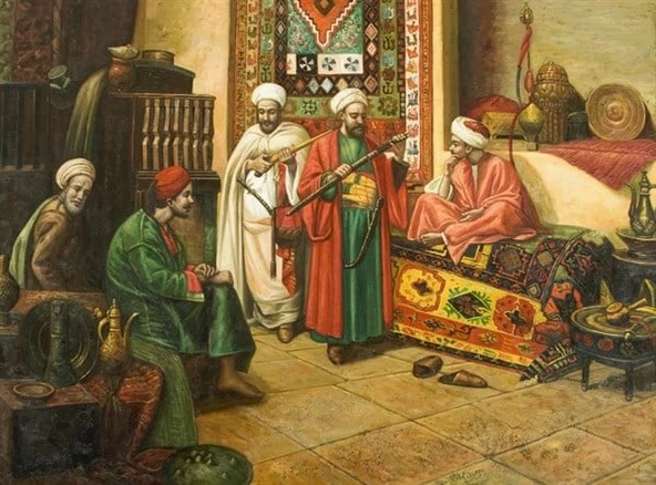 Kılıç Kınından Çıkıyor - Kanvas Tablo - Resim 2