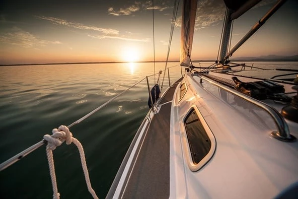 Lüks Yat - Kanvas Tablo - Resim 2