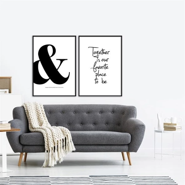 Favorite Çerçeveli Poster Seti - Resim 2