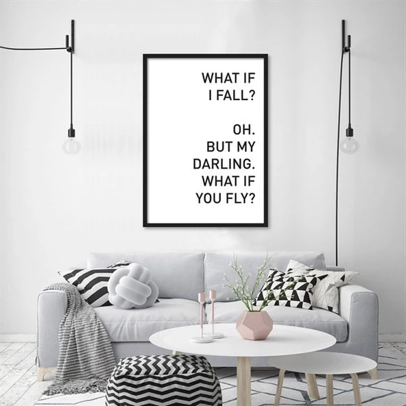 İnterrogatory Çerçeveli Poster - Resim 2