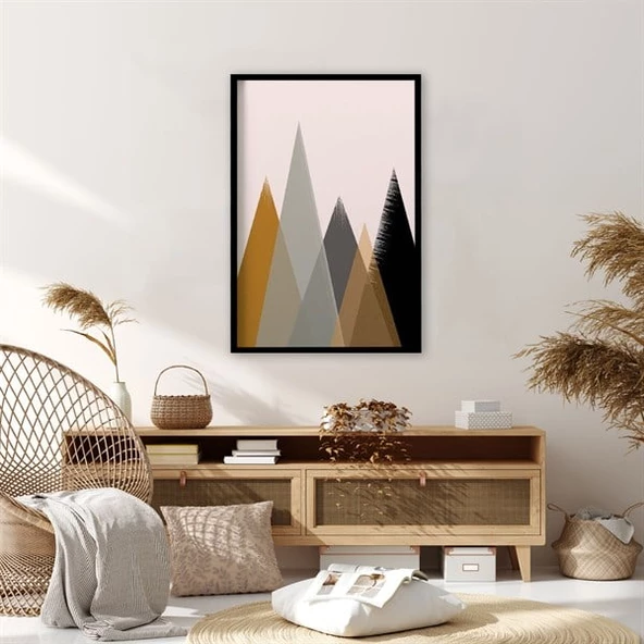 Prizma Çerçeveli Poster ürün görseli