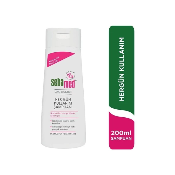 Sebamed Hergün Kullanım Şampuanı 200 Ml