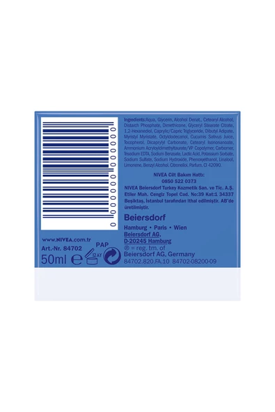 Nivea Aqua Sensation Canlandırıcı Bakım Kremi 50 ml - 3
