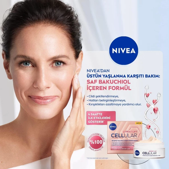 Nivea Cellular Gelişmiş Yaşlanma Karşıtı Gündüz Bakım Kremi 50 ml Spf 30 - 2