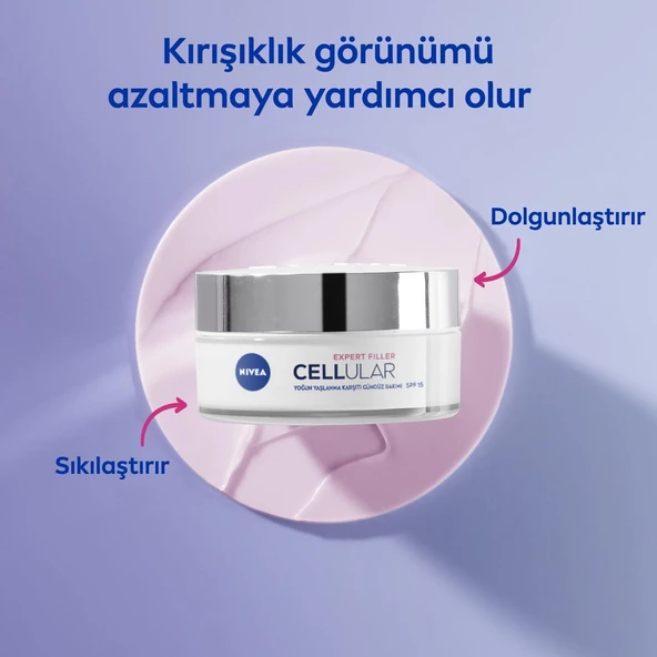 Nivea Cellular Yoğun Yaşlanma Karşıtı Gündüz Bakım Kremi 50 ml Spf 15 - 2