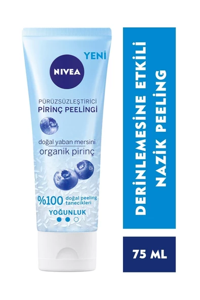 Nivea Pürüzsüzleştirici Pirinç Peelingi 75 ml - 1