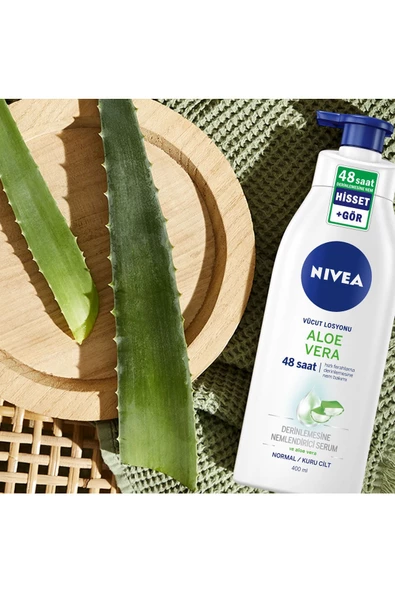 Nivea Vücut Losyonu Aloe & Nemlendirme 5 in 1 Derinlemesine Bakım 400 ml