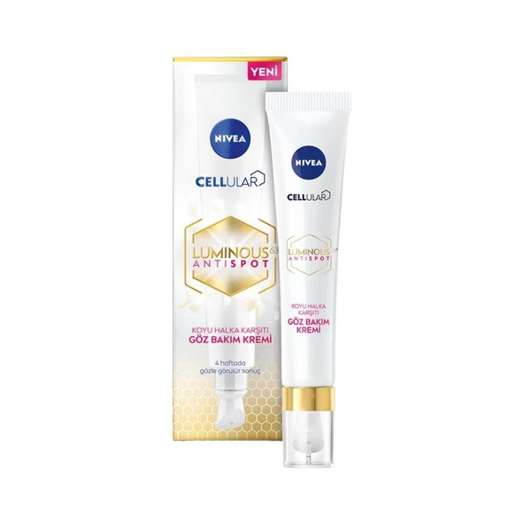 Nivea Cellular Luminous Anti Spot Koyu Halka Karşıtı Göz Bakım Kremi 15 ml - 2