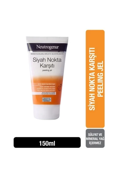 Neutrogena Siyah Nokta Karşıtı Peeling Jel 150