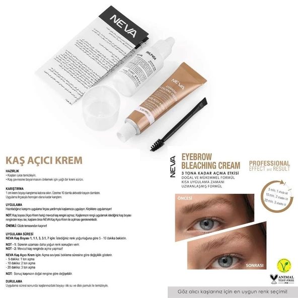 Neva Eyebrow Kaş Açıcı Krem - 3