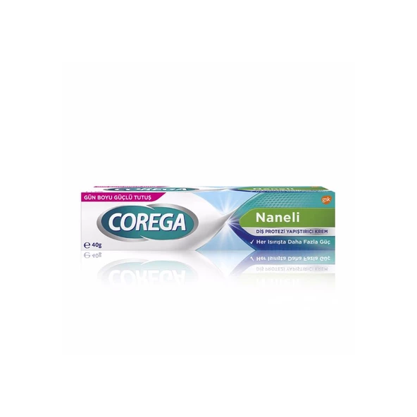 Corega Naneli Diş Protez Yapıştırıcı Krem 40 G