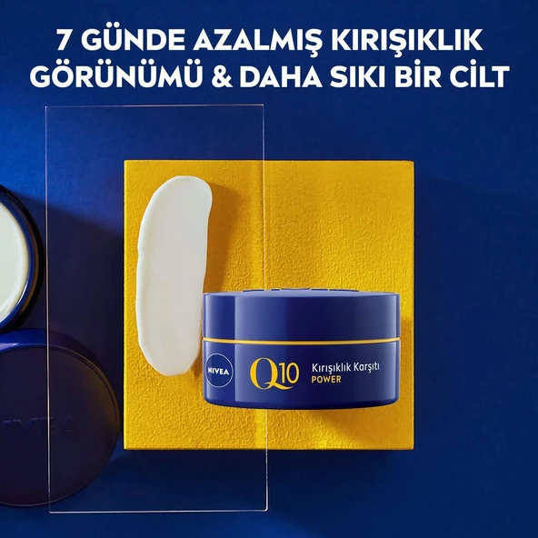 Nivea Q10 Kırışıklık Karşıtı Power Yenileyici Gece Bakımı 50 ml