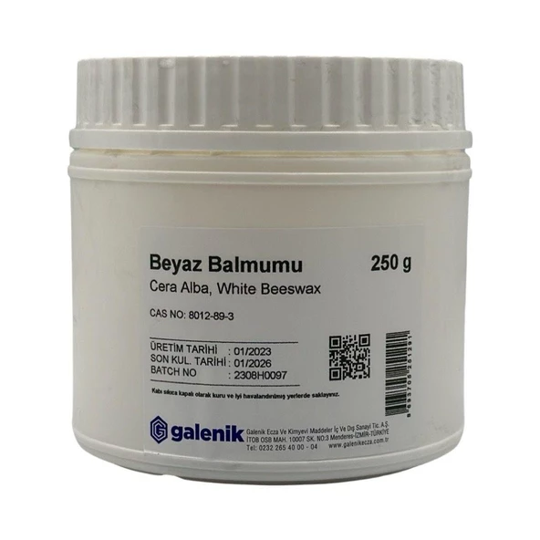 Galenik Beyaz Balmumu 250 G