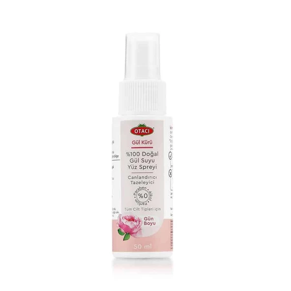 Otacı Gül Kürü Ferahlatıcı Sprey Gül Suyu 50 ml