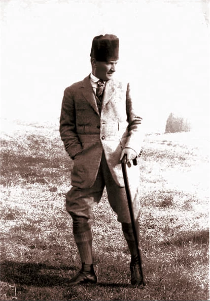Mustafa Kemal Atatürk - Kanvas Tablo ATPO-134-F