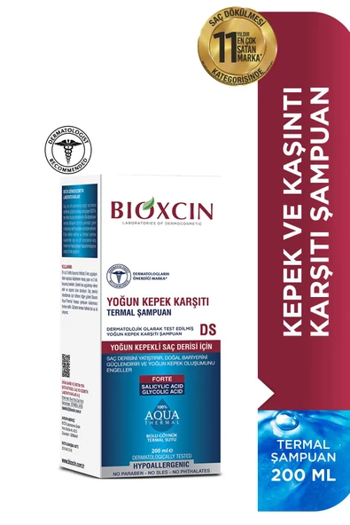 Bioxcin Yoğun Kepek Karşıtı Termal Şampuan 200 Ml