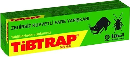 Tibtrap Zehirsiz Kuvvetli Fare Yapışkanı 125 Ml x 12 Adet - 2