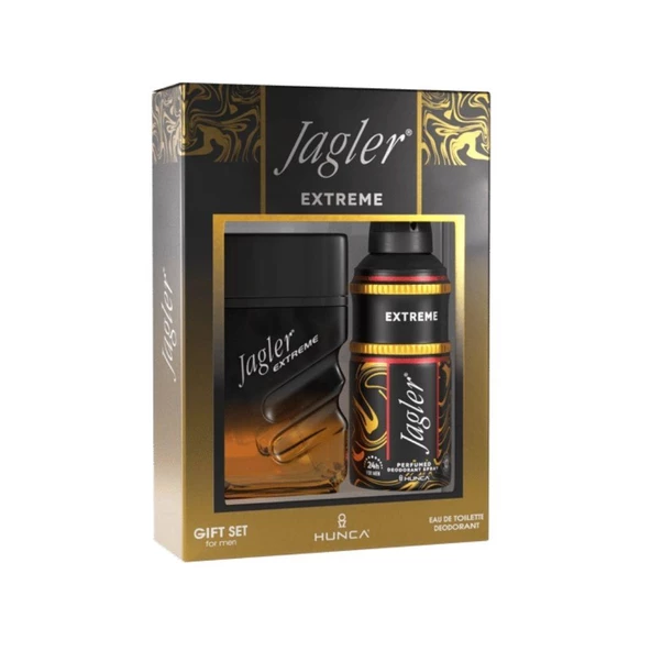 Jagler Extreme 90 ml EDT + 150 ml Deodorant Erkek Gofre