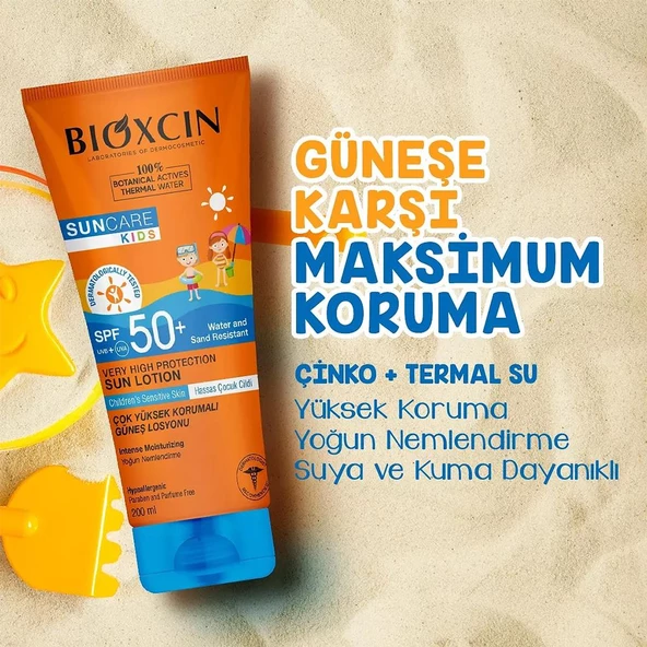 Bioxcin Sun Care Kıds Çocuklar İçin Güneş Losyonu 200 Ml Spf 50+ - 2