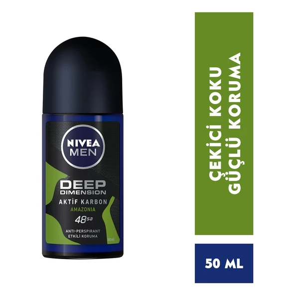 Nivea Roll-On 50 Ml Erkek - Deep Dimension Amazoni