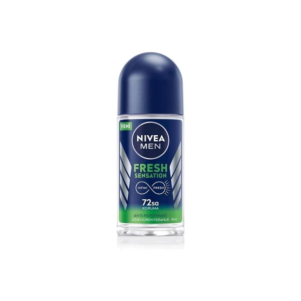 Nivea Roll-On 50 Ml Erkek - Fresh Senssation