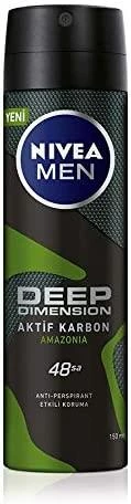 Nivea Deodorant Erkek - Deep Dimension Amazonia