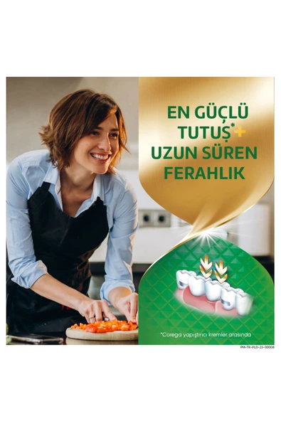 Corega Max Tutuş + Ferahlık Tat İçermez Diş Protez Yapıştırıcı Krem 40 G - 4