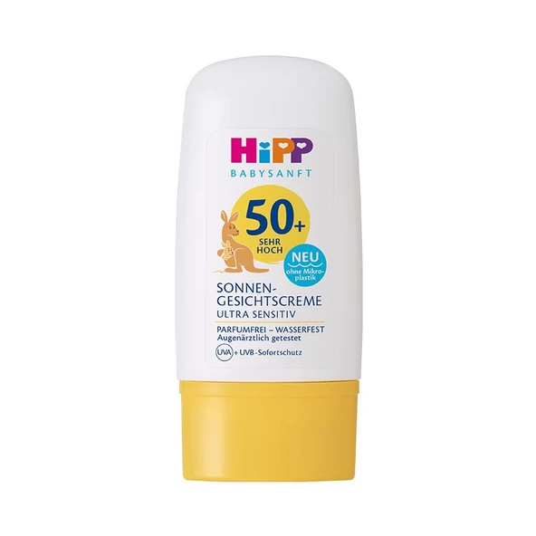 Hipp Babysanft Güneş Kremi Yüz İçin 30 Ml Spf 50+