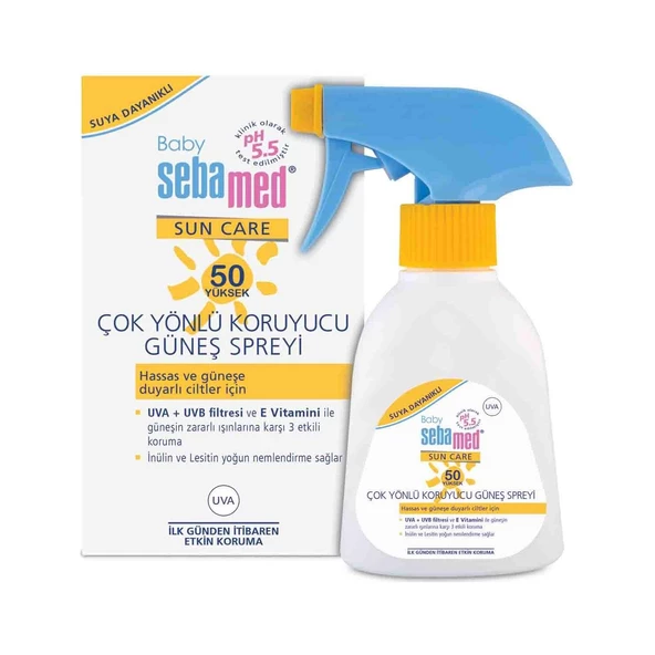 Sebamed Bebek Güneş Spreyi Spf 50+ 200 Ml Spf 50 - 2