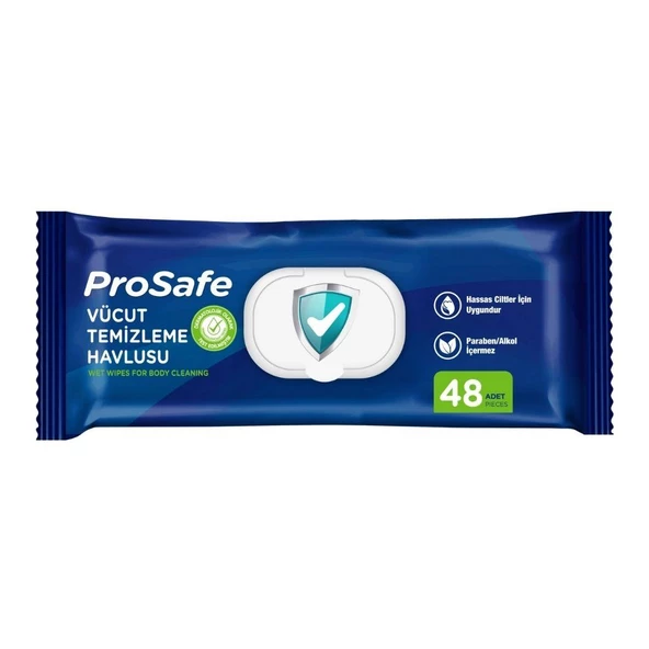 Prosafe Vücut Temizleme Havlusu 48 Li - 12 Adet - 2
