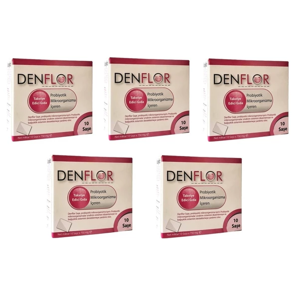 DENFLOR 10 Adet - SAŞE x 10 Adet