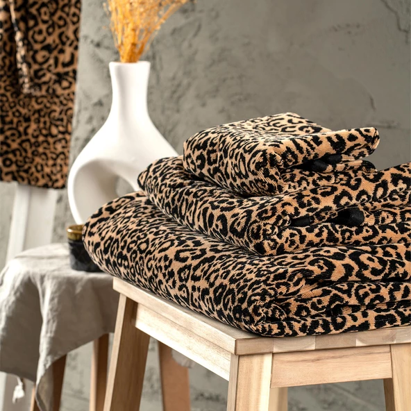 Soley | Panthera | %100 Pamuk 3'lü Havlu Seti - 3