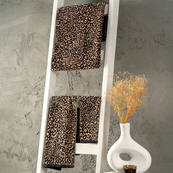 Soley | Panthera | %100 Pamuk 3'lü Havlu Seti - 2