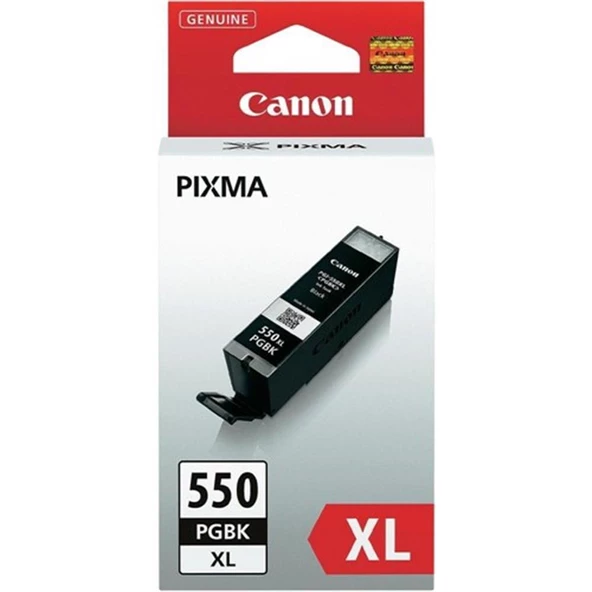 Canon PGI-550PGBK XL Black Siyah Yüksek Kapasite Mürekkep Kartuş IP7250 ürün görseli 1