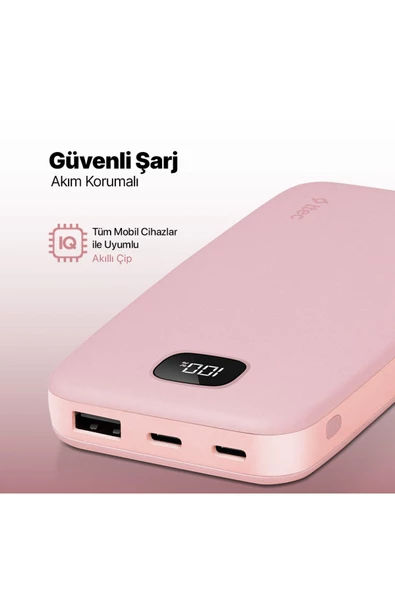 Ttec 2BB205TP ChargeUp LCD 10.000 mAh Taşınabilir Şarj Aleti / Powerbank - 4